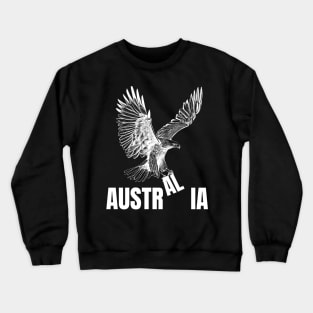 Austria Not Australia Eagle, No Kangaroos in Austria Crewneck Sweatshirt